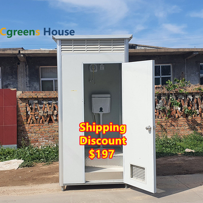 Cgreens Modern Cheap Plastic Outdoor Luxury Mobile Toilet Mobile Toilets in Kenya Mobile Portable Toilet Shower Cabin for Sale