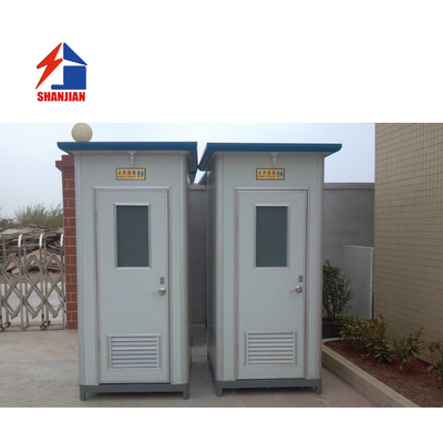 Portable Prefab Mobile Cabin Single Room Container House For Toilets