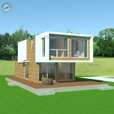 40ft Modern Height Modular Container Homes New Design Prefab House Container Homes For Living